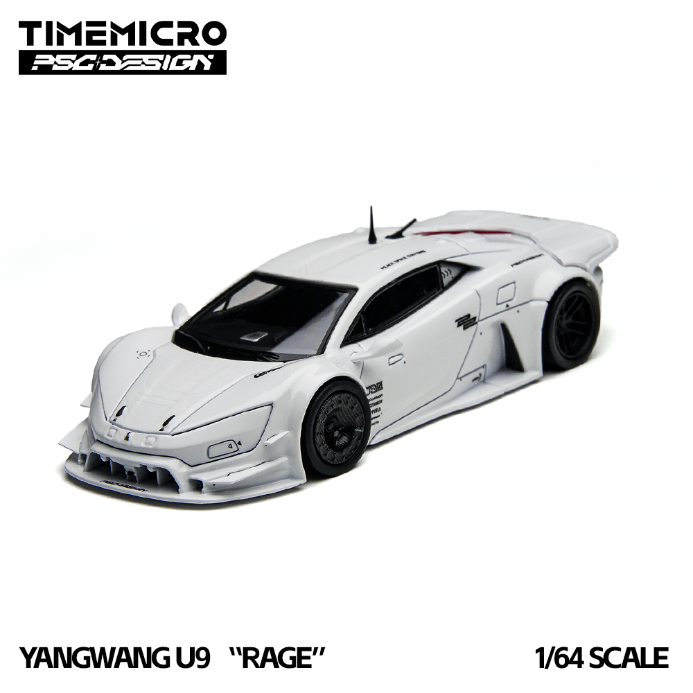 TimeMicro × PSC DESIGN 1:64 Scale U9 “RAGE” White