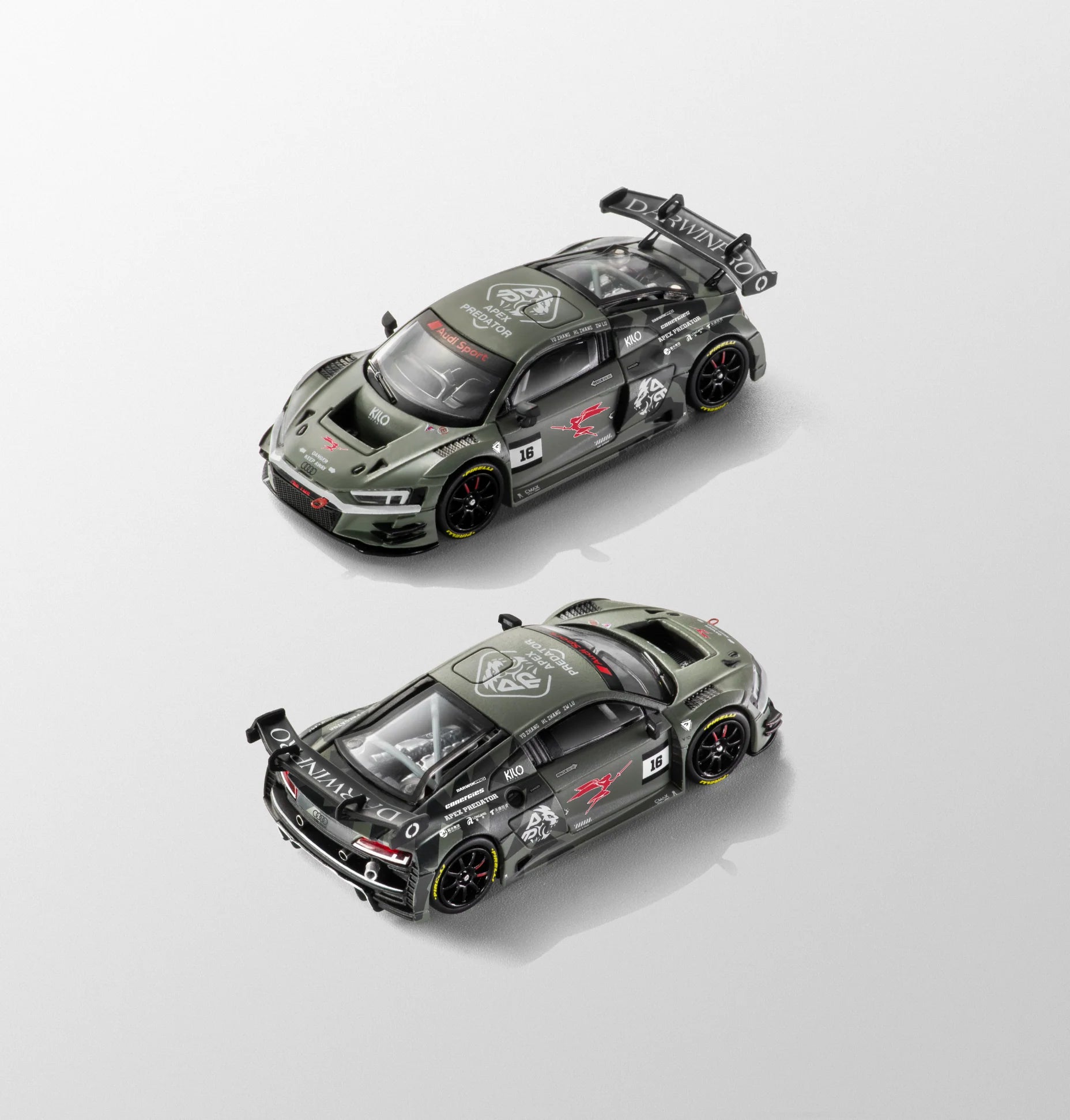 KILO WORKS 1:64 AUDI R8 LMS GT3 EVO II DARWINPRO KLW0036-22