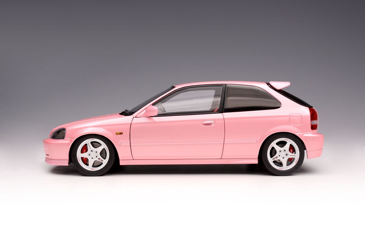 1:18 HONDA CIVIC TYPE R (EK9) – Sweet Pink – MOTORHELIX