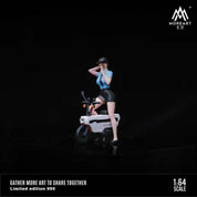 TRAFFIC POLICEWOMAN DOLL SET