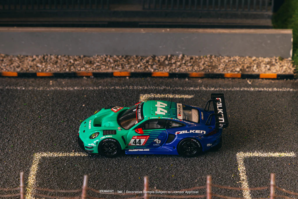 1:64 2023 NÜRBURGRING 24H — #44 FALKEN PORSCHE 911 GT3 R — TARMAC WORKS