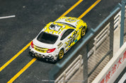 1:64 TOYOTA GR86 -- MOONEYES YELLOW/WHITE FLAMES -- TARMAC WORKS