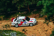 Tarmac Works 1/64 三菱Lancer Evolution II 香港-北京拉力赛 1994 K. Eriksson / S. Parmander