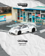 Tarmac Works 1/64 帕加尼Imola 哑光银