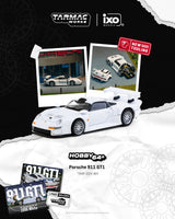 Tarmac Works - Porsche 911 GT1 White