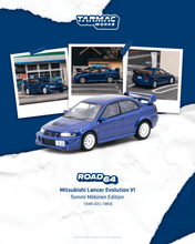 Tarmac Works 1/64 - Mitsubishi Lancer Evolution VI&nbsp; Tommi Mäkinen Edition Blue