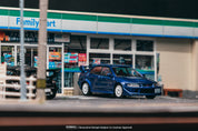 Tarmac Works 1/64 - 三菱Lancer Evolution VI Tommi Mäkinen 特别版 蓝色