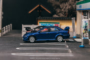 Tarmac Works 1/64 - 三菱Lancer Evolution VI Tommi Mäkinen 特别版 蓝色