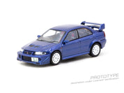 Tarmac Works 1/64 - 三菱Lancer Evolution VI Tommi Mäkinen 特别版 蓝色