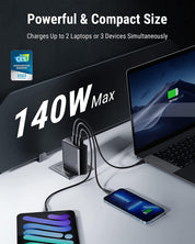 VOLTME, REVO 140 PD3.1 CCA, PPS FAST CHARGER (GAN III TECH) | BLACK