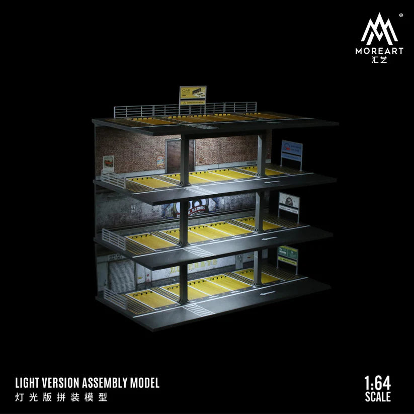 AMERICAN STEEL FRAME STYLE GARAGE LIGHTING VERSION ASSEMBLY SCENE