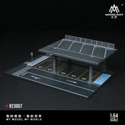 MoreArt1:64 Steel Frame Structure Platform Parking Scene Simulation Model
