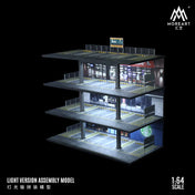 STEEL FRAME GARAGE LIGHT VERSION ASSEMBLY SCENE
