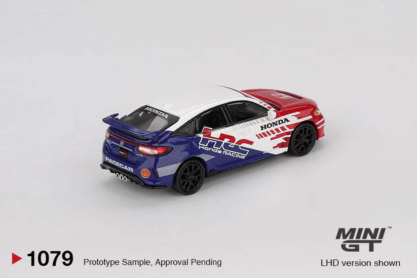 MINIGT 1/64 Honda Civic TYPE R 2024 Pace Car HRC