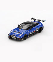MINIGT 1/64 - LB-Silhouette WORKS GT NISSAN 35GT-RR Ver.2 Blue-  MGT01124