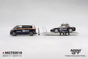 MINIGT - MGTS0019  Porsche 911 Dakar #718 / Volkswagen ID. Buzz Porsche Centrum Gelderland Roughroads Set