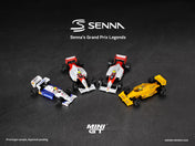 MINIGT - Toleman TG184 #19 Ayrton Senna 1984 Monaco Grand Prix 2nd Place - MGT01118