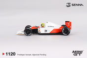 MINIGT - McLaren MP4/6 #1 Ayrton Senna 1991 Japanese Grand Prix 2nd Place - MGT01120