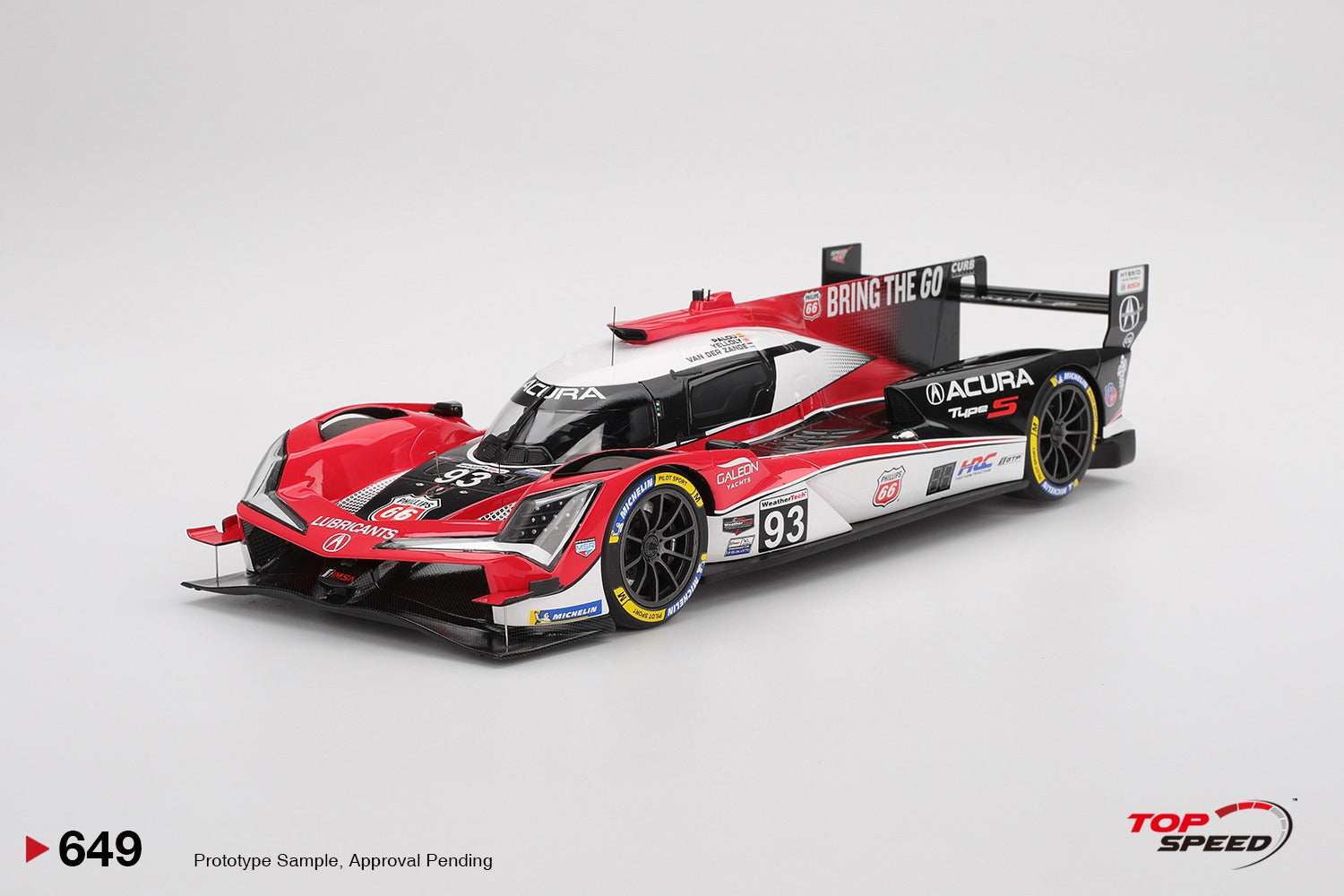 TS0649 * Acura ARX-06 #93 Acura Meyer Shank Racing 2025 IMSA Sebring 12 Hrs