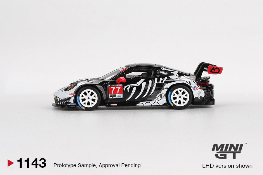 MINIGT - Porsche 911 GT3 R #77 AO Racing 2025 IMSA  Petit Le Mans