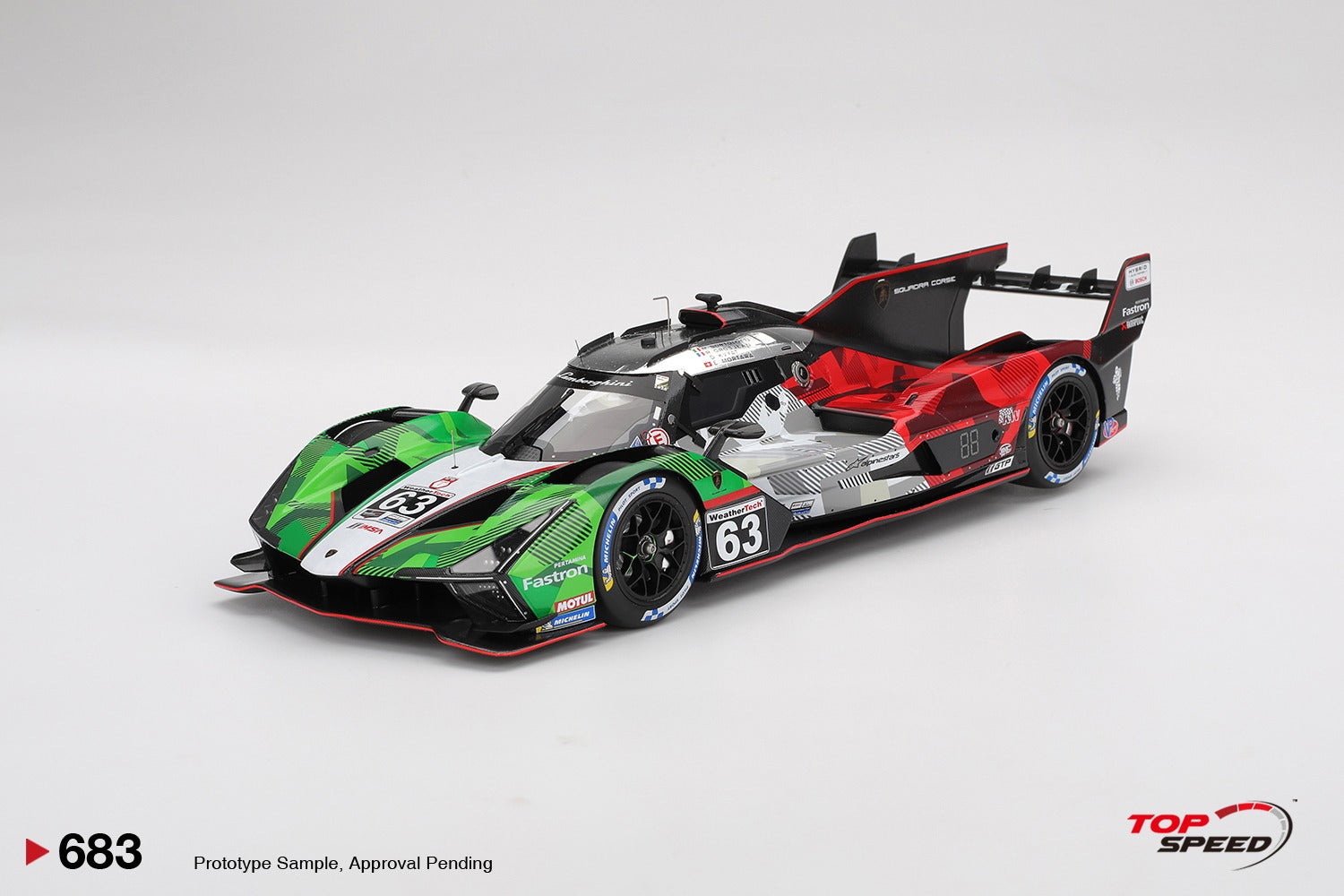 TOP SPEED - Lamborghini SC63 #63 Automobili Lamborghini Squadra Corse 2025 IMSA Daytona 24 Hrs