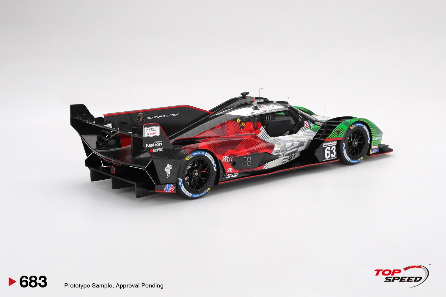 TOP SPEED - Lamborghini SC63 #63 Automobili Lamborghini Squadra Corse 2025 IMSA Daytona 24 Hrs