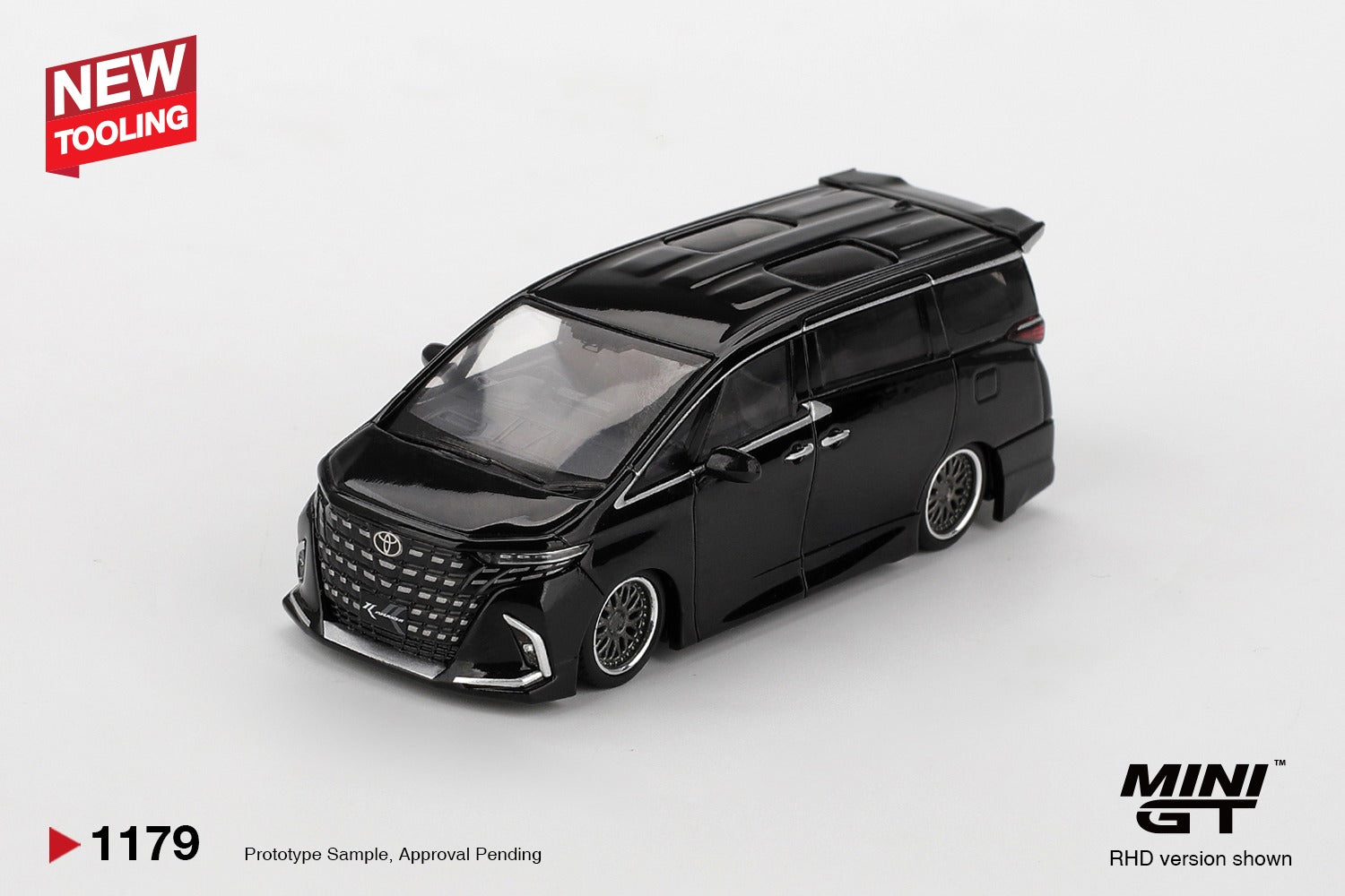 MINIGT - 1/64 Toyota Alphard 40 KUHL Black