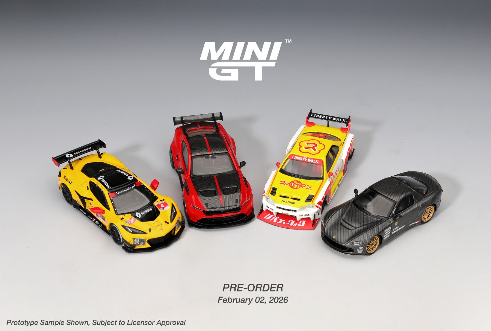 MINIGT 1/64 Nissan LB-ER34 Super Silhouette SKYLINE Suppaiman Okinawa