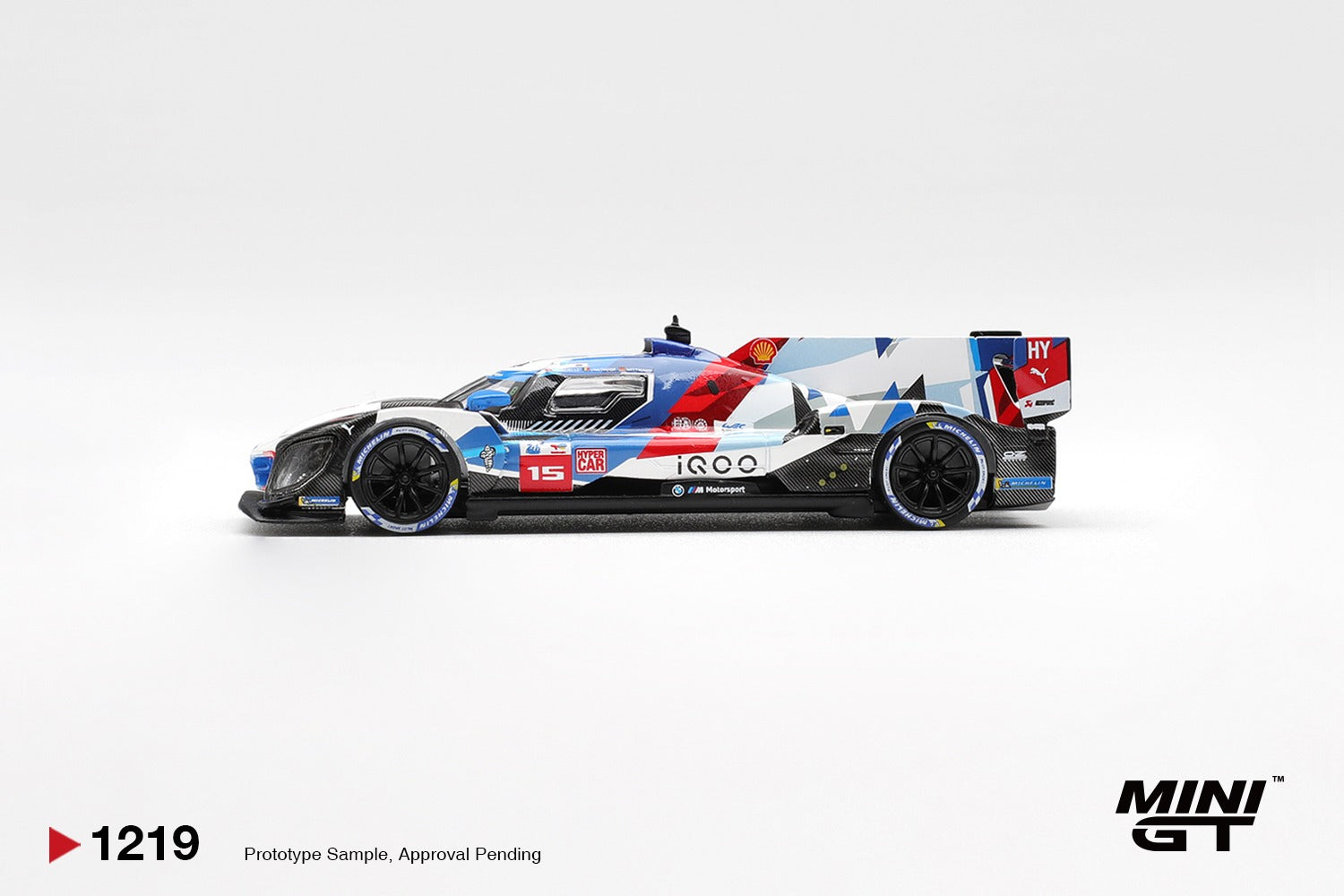 MINIGT 1/64 BMW M Hybrid V8 Hypercar #15 BMW M TEAM WRT 2024 Le Mans 24 Hrs