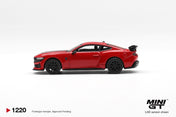 MINIGT 1/64 Ford Mustang Dark Horse Race Red