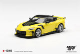 MINIGT 1/64 Nissan Z VeilSide FFZ400 Ikazuchi Yellow