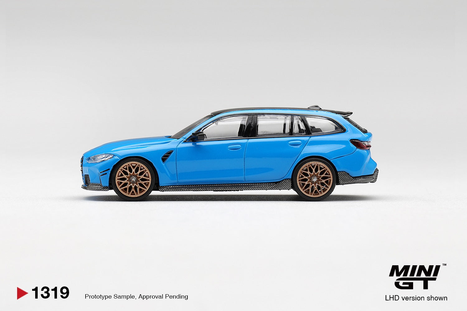 MINIGT 1/64 BMW M3 M Performance Touring Riviera Blue