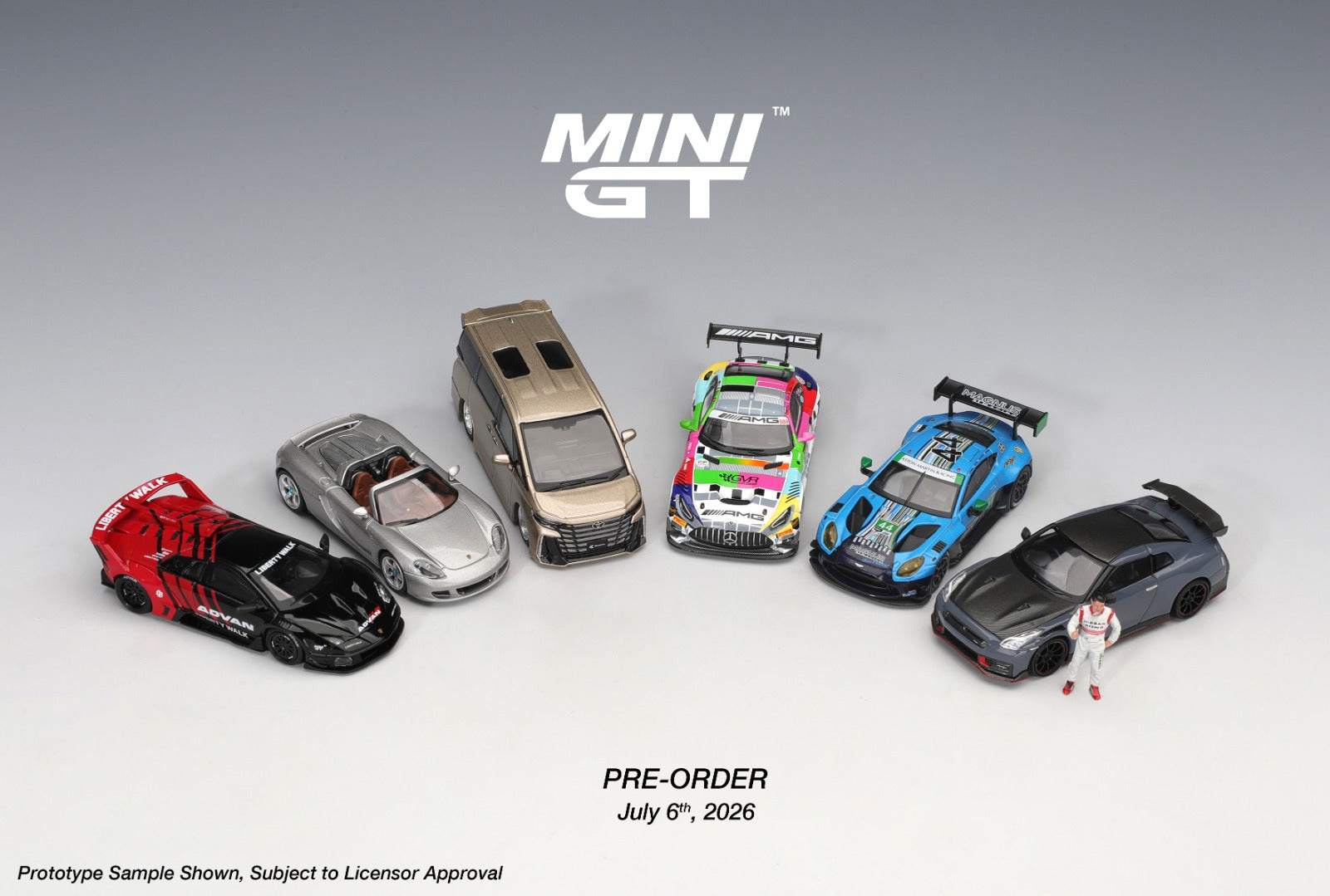 MINIGT 1/64 Toyota Vellfire 40 KUHL Gold Metallic