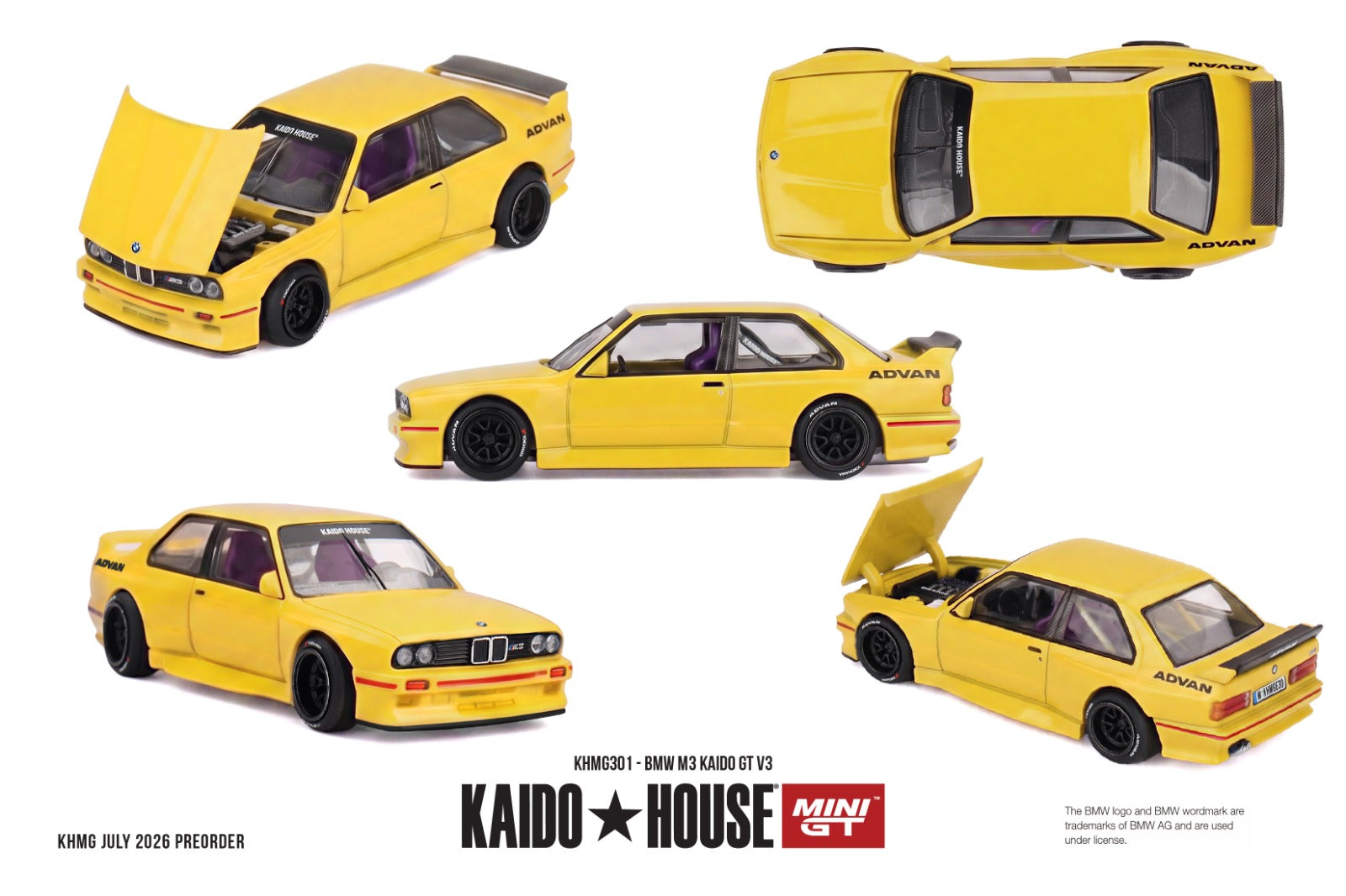 KAIDO HOUSE X MINI GT 1/64 BMW M3 Kaido GT V3