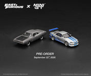 MINIGT 1/64 Nissan Skyline GT-R C-West "2 Fast 2 Furious" Brian O'Conner / Blister Packaging