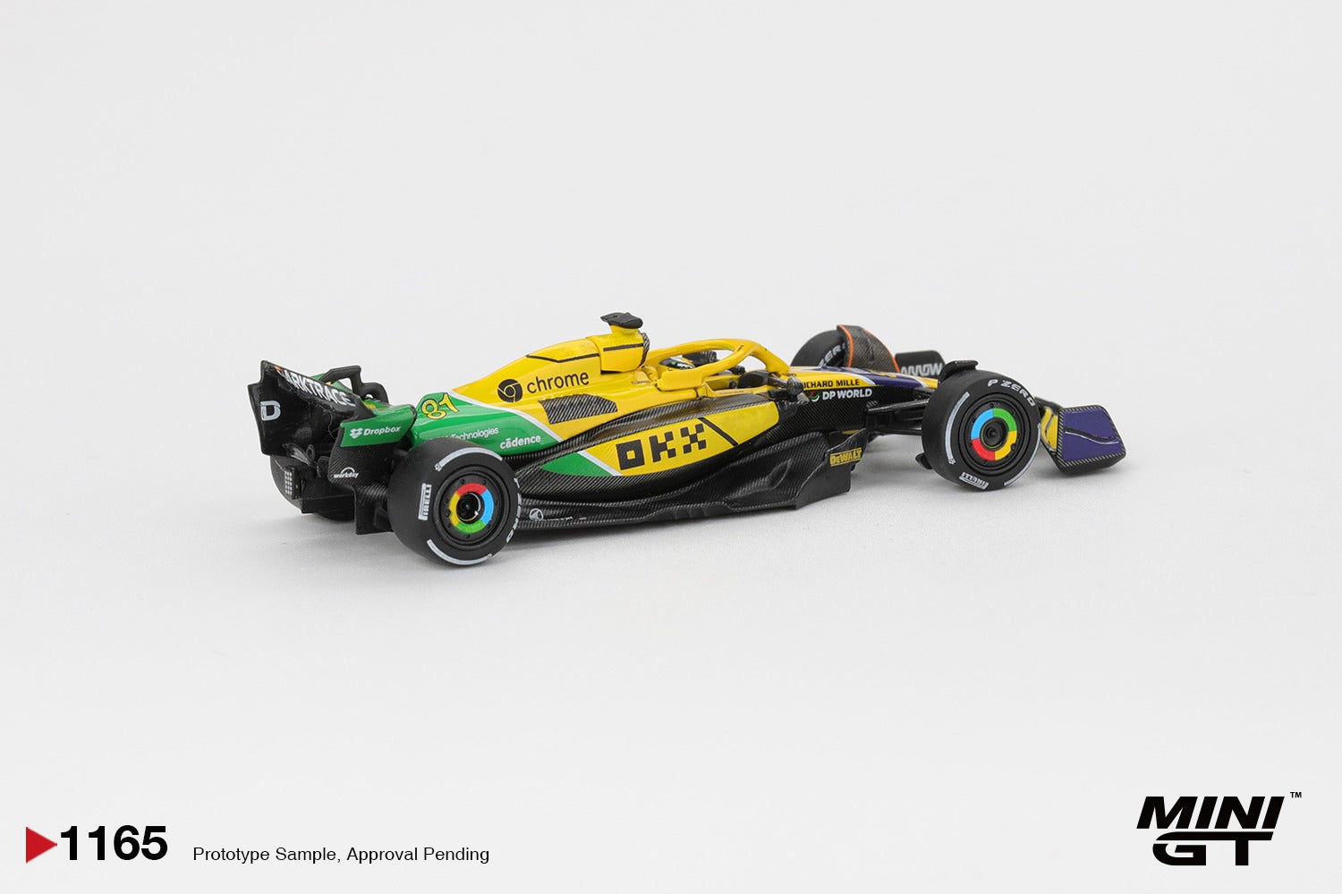 MINIGT - 1/64 McLaren MCL38 #81 Oscar Piastri 2024 F1 2024 Monaco GP 2nd Place