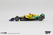 MINIGT - 1/64 McLaren MCL38 #81 Oscar Piastri 2024 F1 2024 Monaco GP 2nd Place