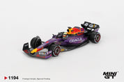 MINIGT 1/64 甲骨文红牛车队 RB19 #1 马克斯·维斯塔潘 2023 F1 2023 拉斯维加斯大奖赛冠军