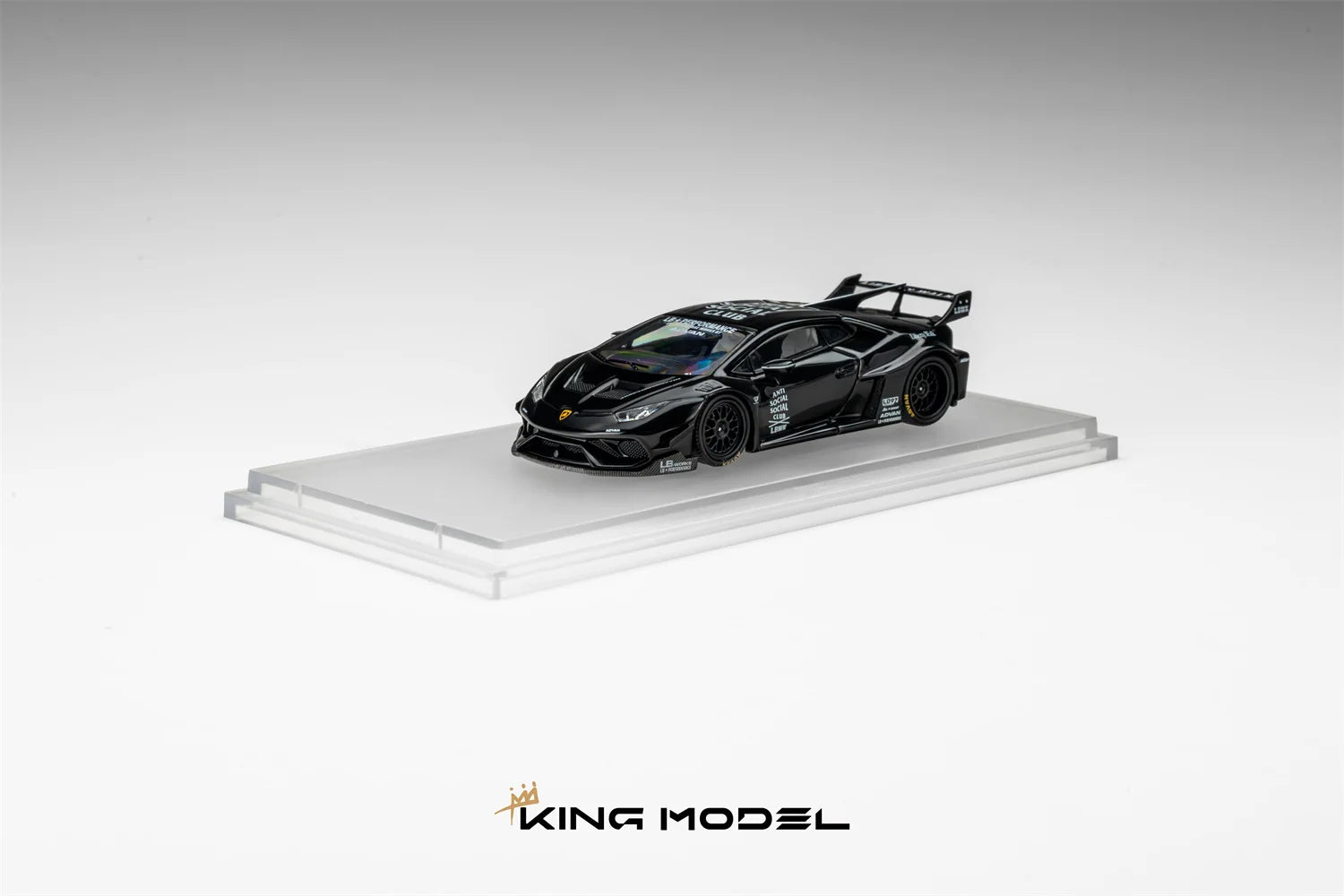 KING MODEL. 1:64 LB Huracan Black