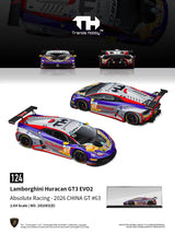 TRENDS HOBBY 1:64 LAMBORGHINI HURACAN GT3 EVO2 2026 CHINA GT 63# 241083(D)