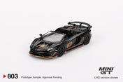 MINIGT 1:64 Lamborghini Aventador SVJ 63 Roadster Nero Aldebaran