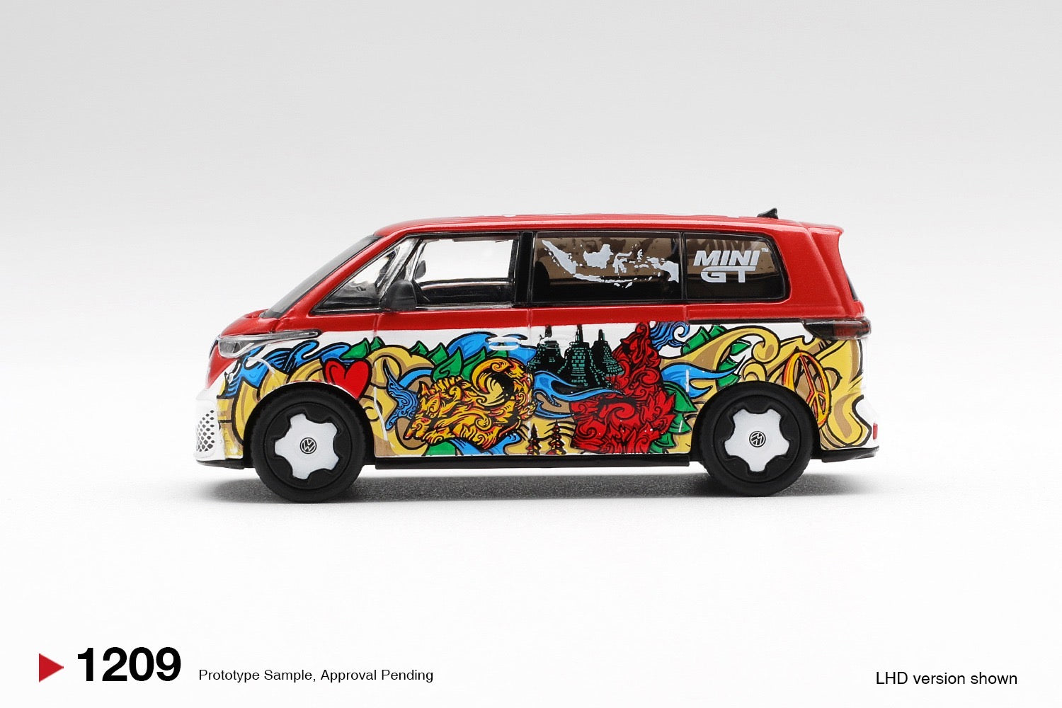 MINIGT 1/64 Volkswagen ID. Buzz Mizu Design
