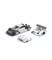 Pop Race 1:64 Mercedes-Benz AMG CLK GTR in Silver
