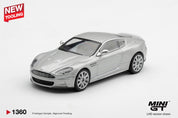MINIGT 1/64 Aston Martin DBS 2008 Lightning Silver