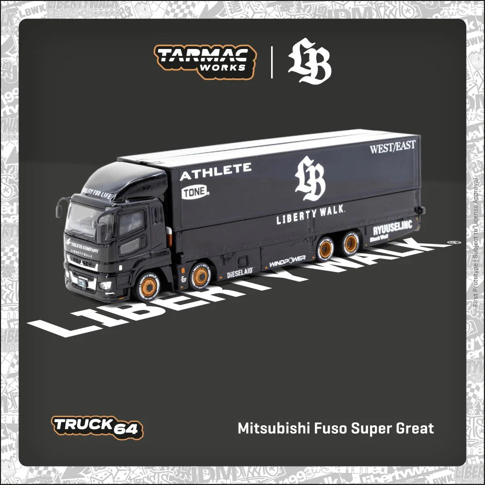 TW 1:64 Mitsubishi Fuso Super GreatB-TRUCKS T64T-TL001-LBB