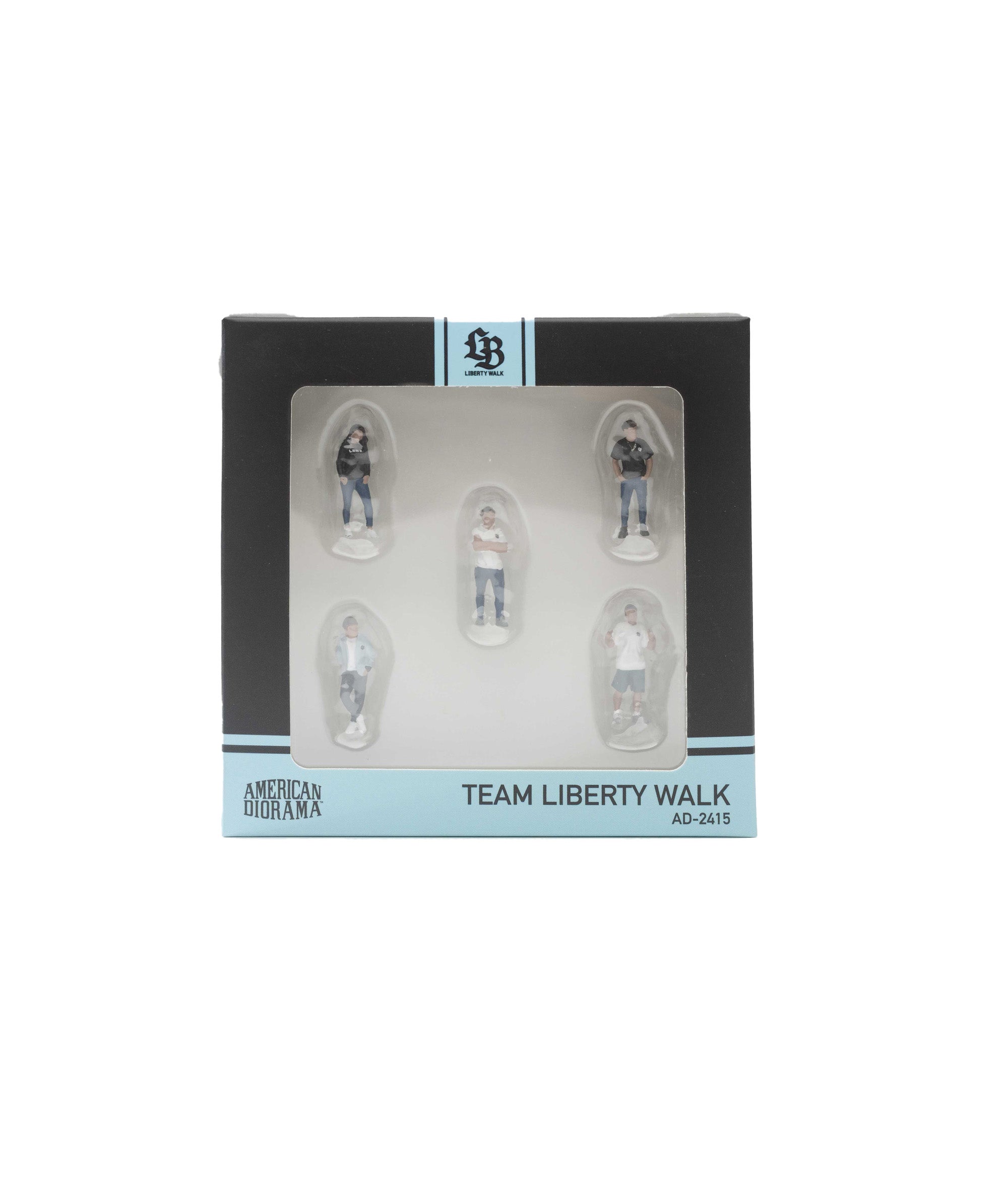American Diorama 1:64 Team Liberty Walk (Set of 5 figures)