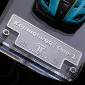 TIME TOP 1:64 Koenigsegg one1- Light Blue – Gift Box Version