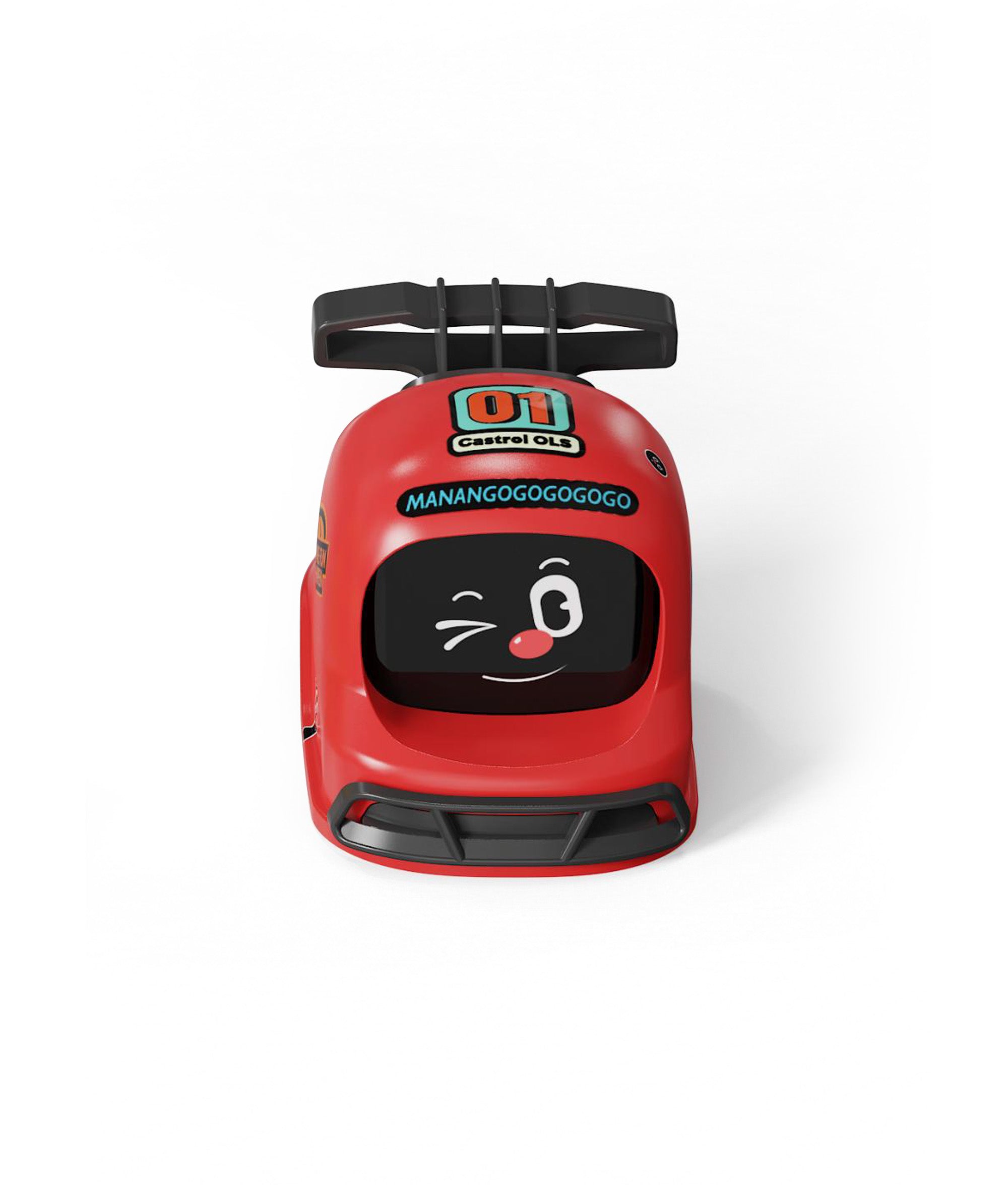 Mangogo Racing Helmet Red