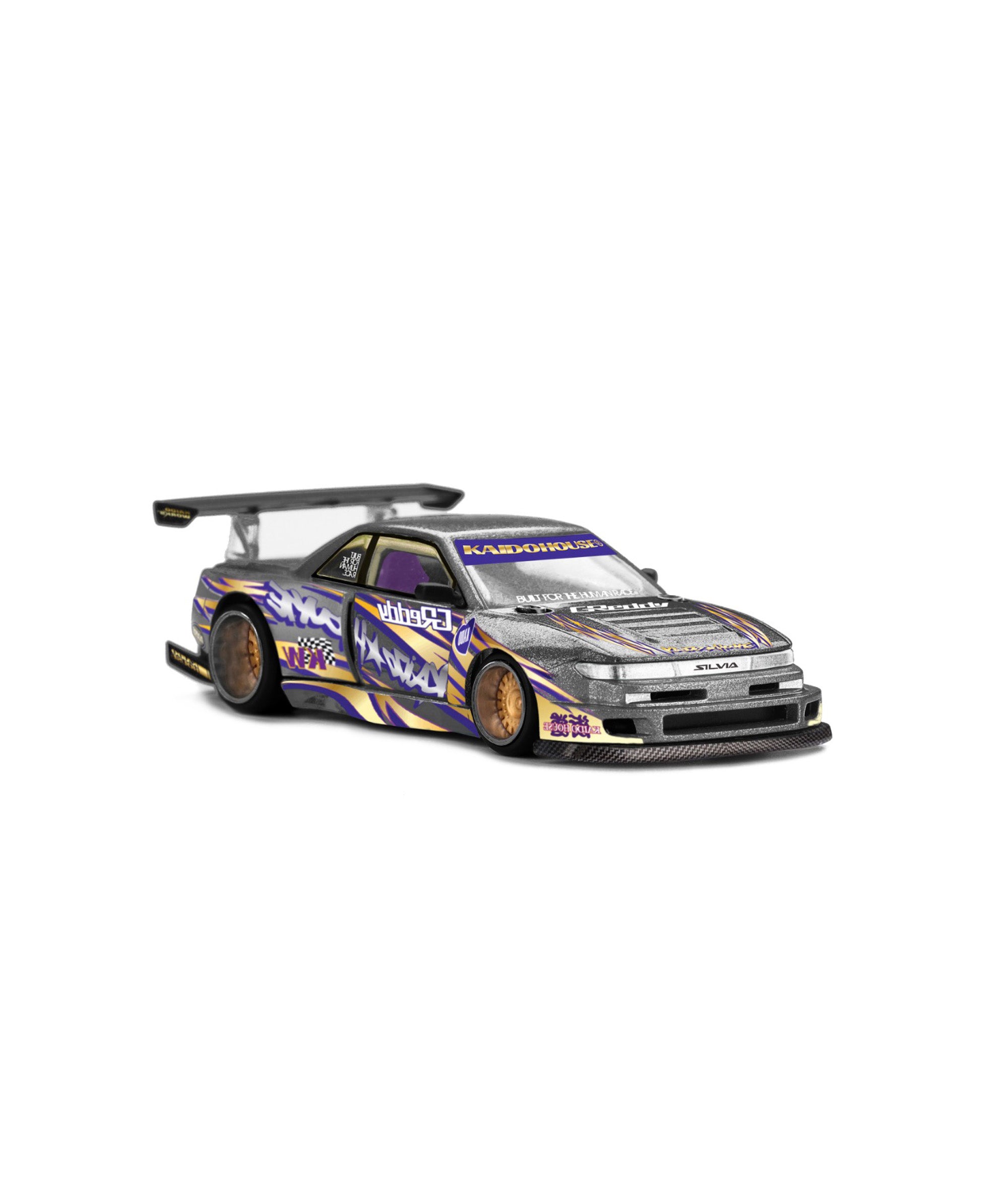 KaidoHouse x Mini GT Nissan Silvia S13-R KAIDO DRIFT V1 KHMG235