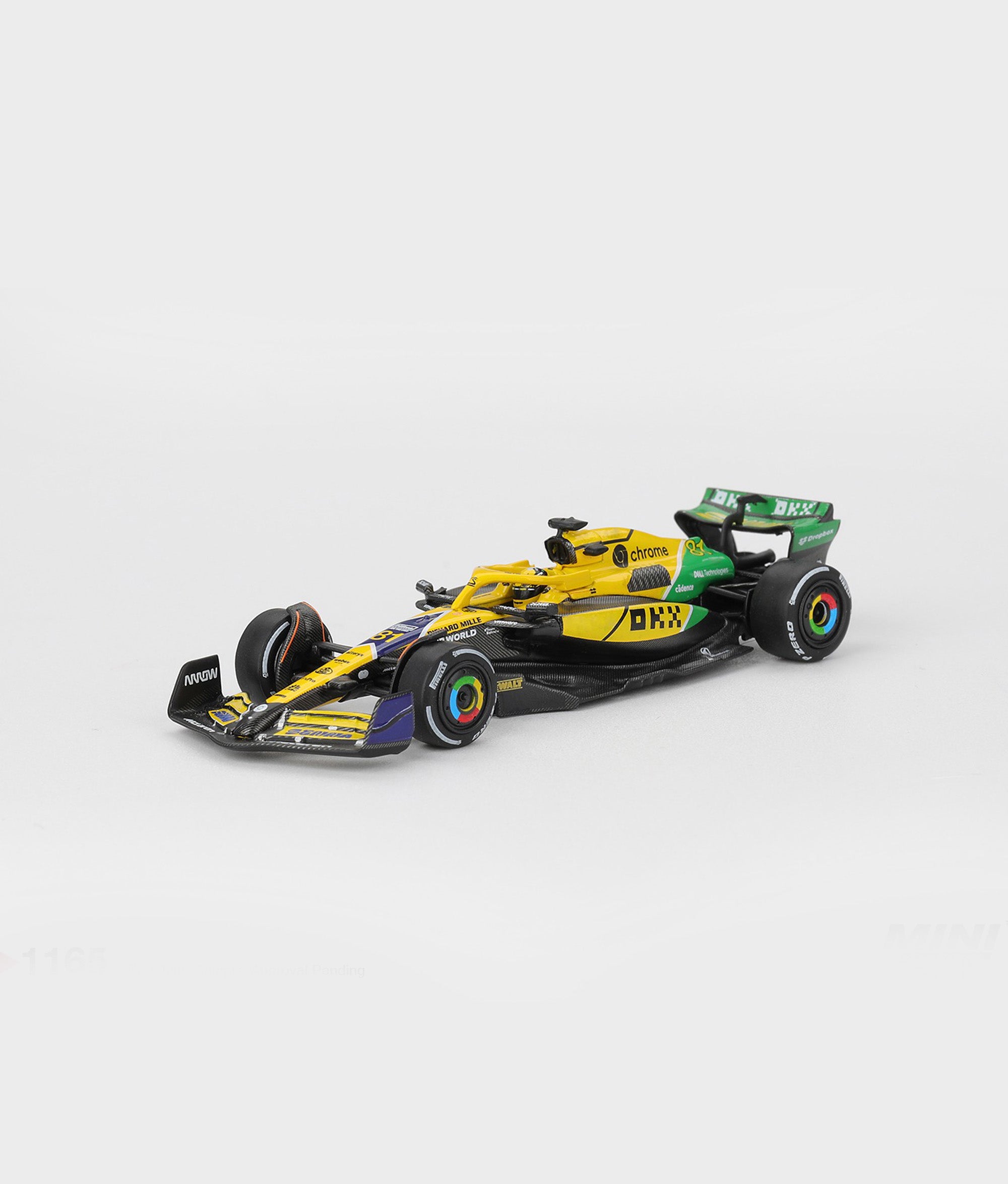 MINIGT - 1/64 McLaren MCL38 #81 Oscar Piastri 2024 F1 2024 Monaco GP 2nd Place